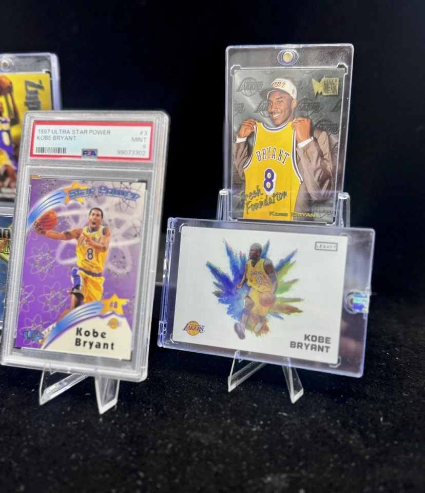 🐐🔥Kobe Bryant 5-Card Lot-PSA, Inserts, SPs, & Iconic Cards! Clean HOF Lakers - Image 2 of 4