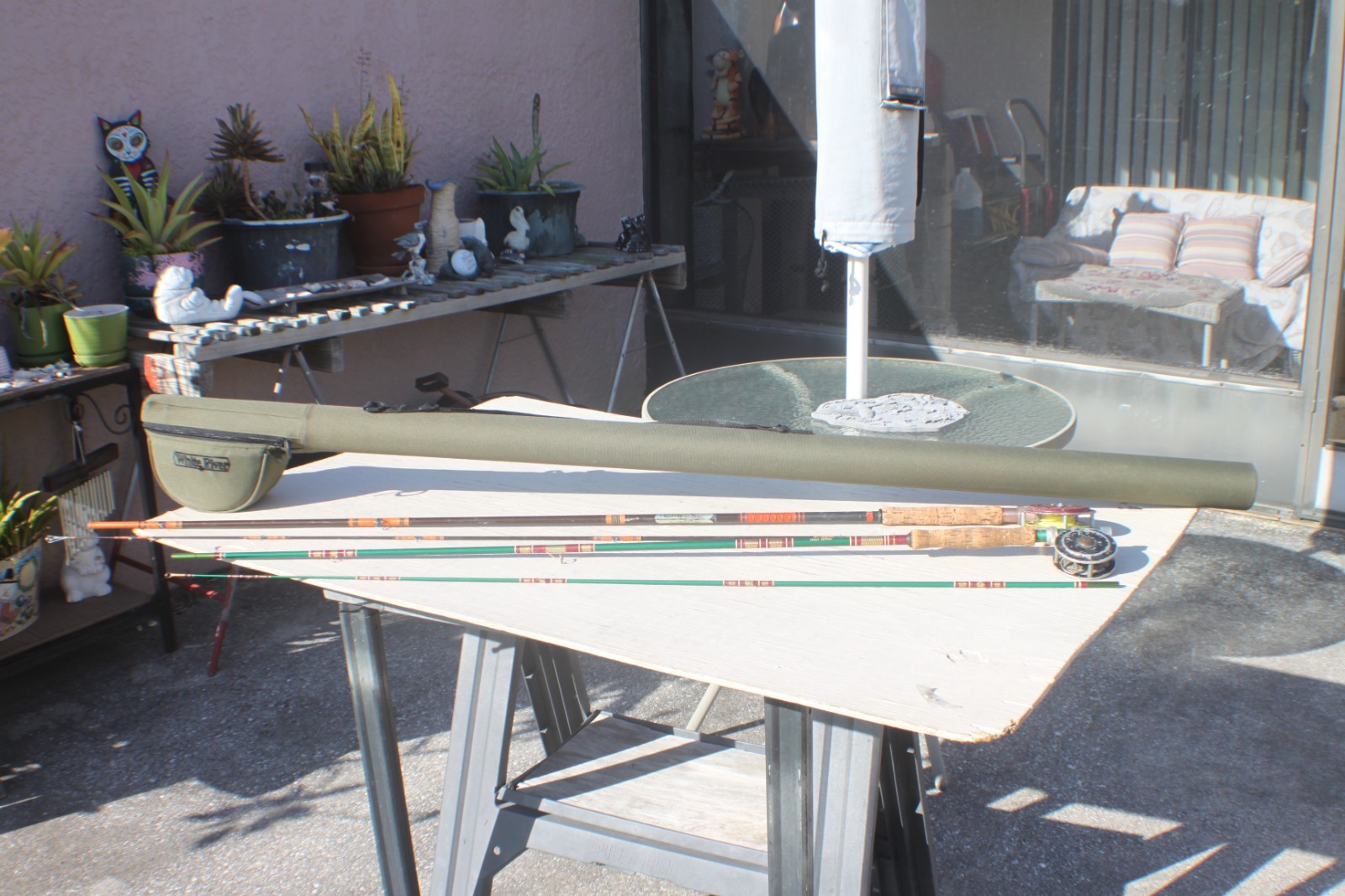 FLY FISHING COMBO -SOUTH BEND 1142/UNION 7159/OLYMPIC 3185/A