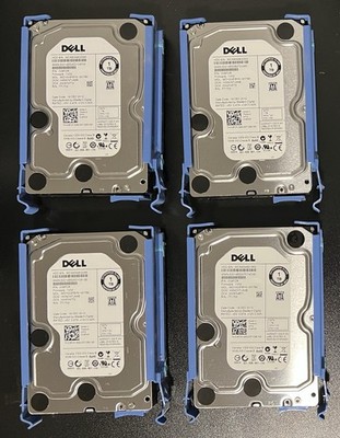 Dell 0V8FCR 1TB RPM 7.2K SATA Hard Disk Drive WD1003FBYX-18Y7B0 - Bundle Of 4
