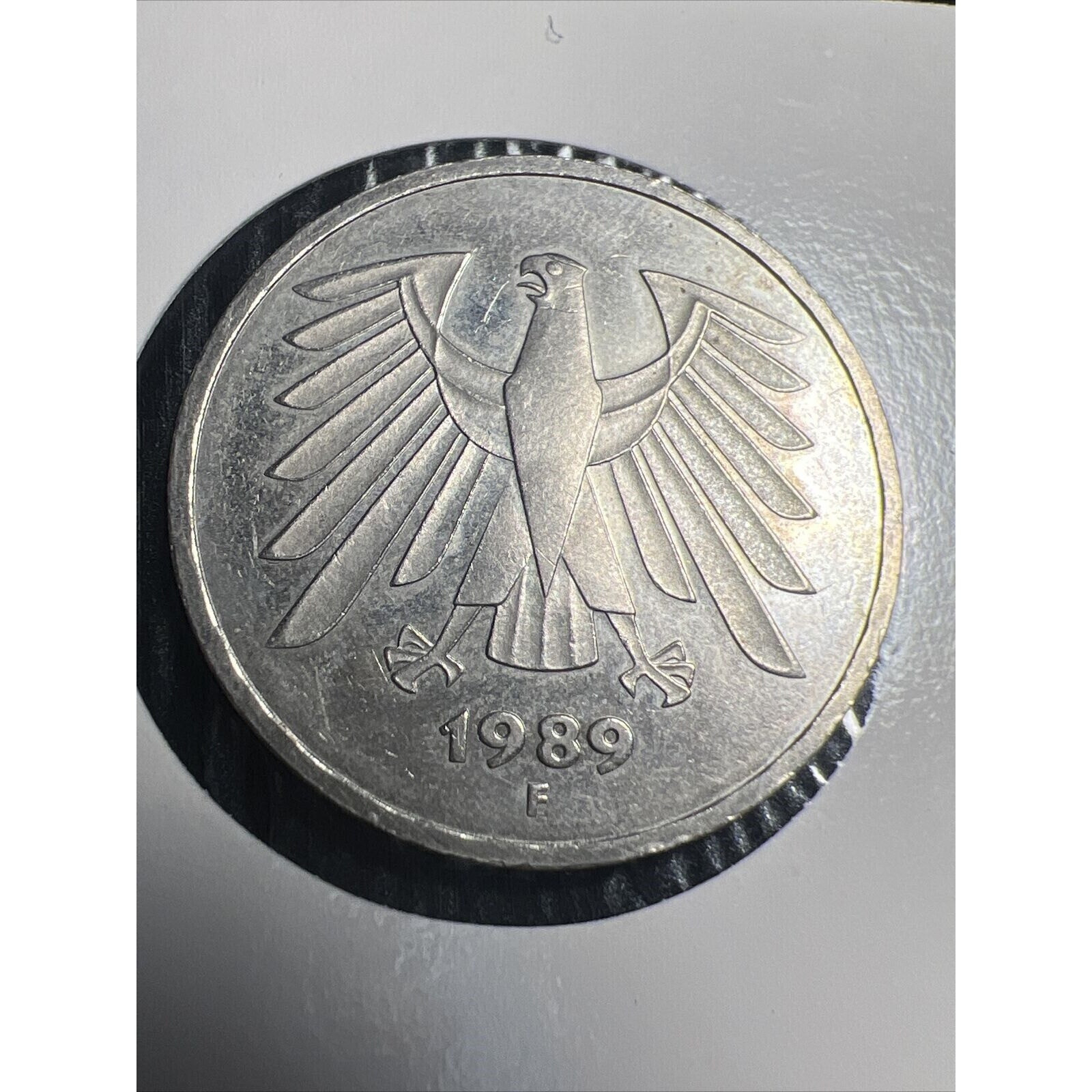1989-F Germany 5 Marks Z2396 | eBay