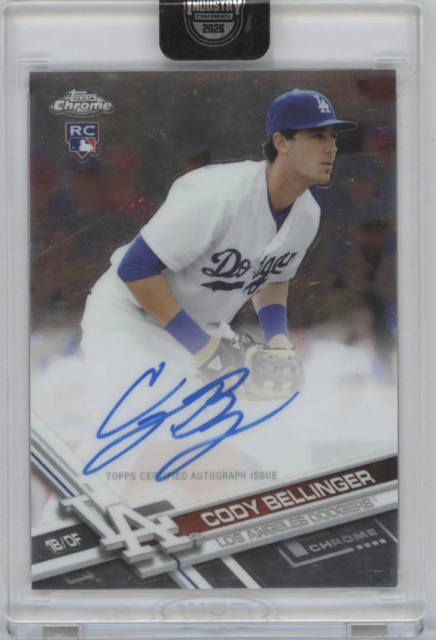 2017 Topps Chrome Cody Bellinger #RA-CB Auto RC