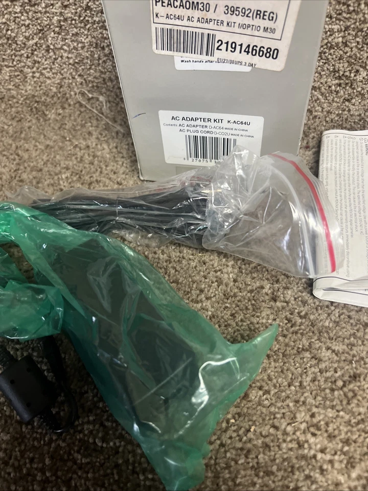 OEM Genunie Pentax K-AC64U AC Adapter Kit - Image 3 of 4