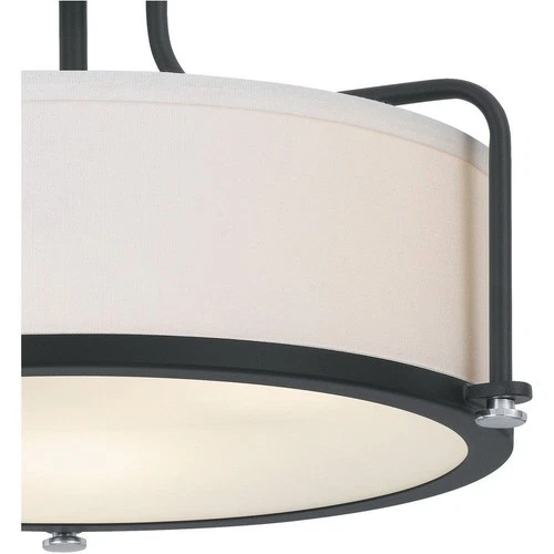 Calvary - 3 Light Semi-Flush Mount in Transitional style - 17.5 Inches wide by - Picture 11 of 11