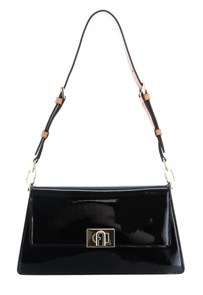 Furla Zoe Shoulder Bag S Schultertasche Abendtasche Tasche Nero Schwarz Neu-image