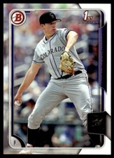 2015 Bowman Draft Picks & Prospects #19 Parker French Colorado Rockies