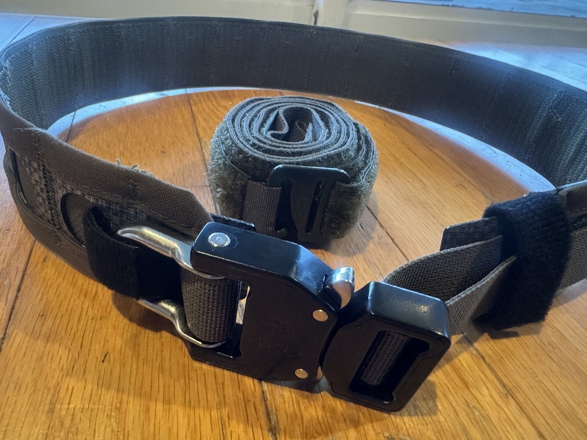 Black Large Ferro Bison STYLE Tactical Battle Belt | eBay