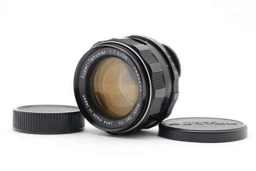ASAHI Pentax Super Takumar 50mm F/1.4 8elements MF Lens From Japan Near Mint