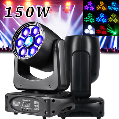 150W RGBW Bee Eye Moving Head Light 3 Prism 8Gobo DMX Stage DJ Light Party Show