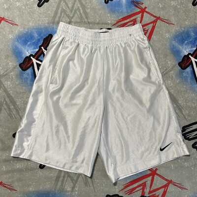 nike elite white shorts