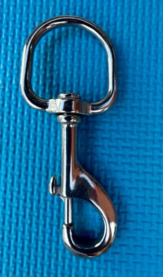 Mosquetón con gancho giratorio de acero inoxidable 316 118 mm Grado de Marina - Imagen 2 de 4