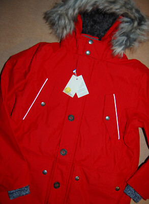 Mini Boden Parka Gr. 152, Rot, für Junge (oder auch Unisex)
