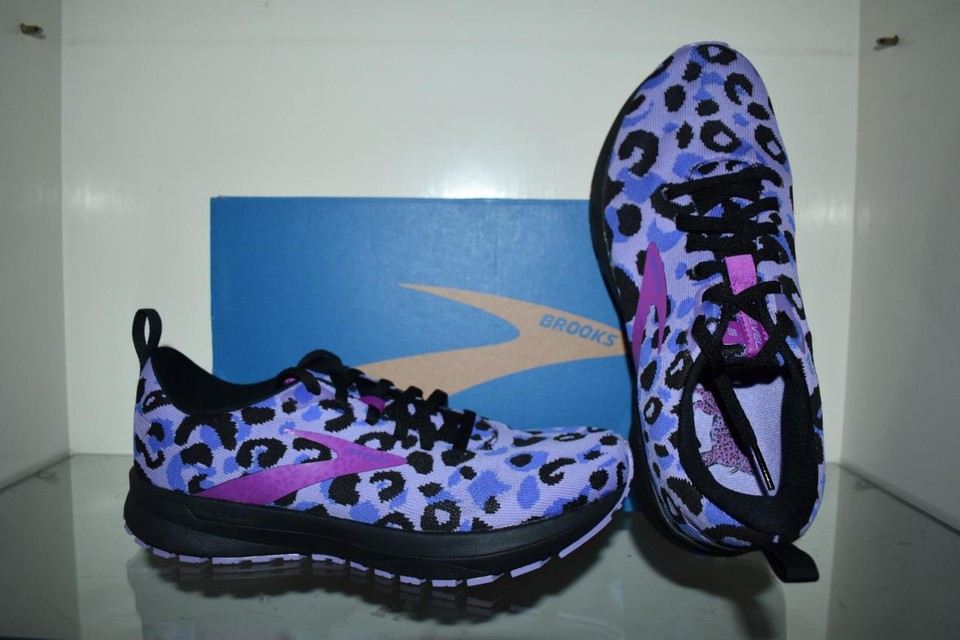 Brooks Women's Revel 5 Electric Animal Cheetah Running Shoes 120361 1B