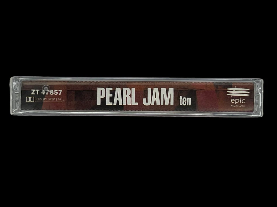 SEALED, Pearl Jam – Ten ZT 47857, Hype Sticker, Audio Cassette, US, 1991 - Image 3 of 4
