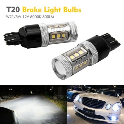 2×T20 W21/5W 7443/7440 580 CREE CANBUS Rücklicht Blinker LED Tagfahrlicht Weiß