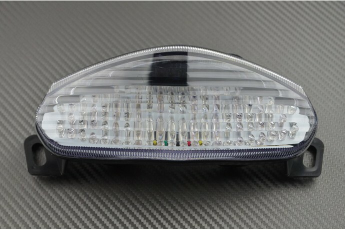 Feu stop LED Versys 1000 LZT00A transparent pour voyage et conduite nocturne