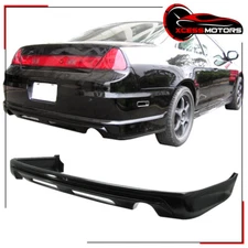 Fits 98-02 Honda Accord 2Dr JDM Style Rear Bumper Lip Diffuser Unpainted PU
