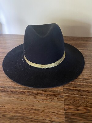 Eugenia Kim - Black and gold hat Mirabel in Natural by Eugenia Kim main image 4