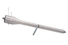 Steering Column-30 Floor Shift Tilt Column with 2 OD - Paintable Mill Finish