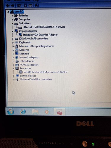 Dell Latitude D410 Intel Pentium M 1,86 GHz 512 MB RAM 60 GB disco duro sin probar leer descripción - Imagen 15 de 16