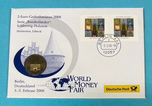 Deutschland 2 Euro Numisbrief World Money Fair Post 2006 - 2023, AUSWAHL (S4-29 - Bild 4 von 44