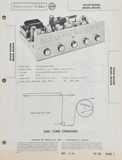 SAMS PHOTOFACT SERVICE MANUAL 339-3 DAVID BOGEN MODEL RR501B