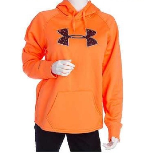 under armour orange pullover