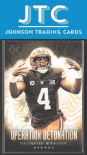 2023 Panini Illusions Deshaun Watson Operation Detonation Cleveland Browns