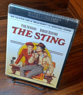 The Sting (4K+Blu-ray)-Brand NEW (Sealed)-Free Shipping with Tracking