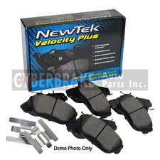 SMD746H Front Semi-Metallic Brake Pads+Hardwa...