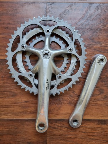 Jeu de manivelles vintage Shimano 600 172,5 mm Ultegra FC-6400 tri