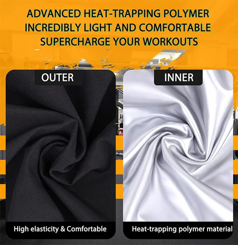 Sauna Leggings für Damen Jogginghose High Waist Kompressionsshorts Abnehmen Hot - Bild 16 von 43