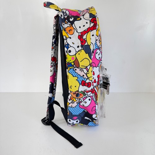 LOUNGEFLY SANRIO Hello Kitty and Friends Allover Canvas 12x16 Rucksack *Defekt* - Bild 19 von 20