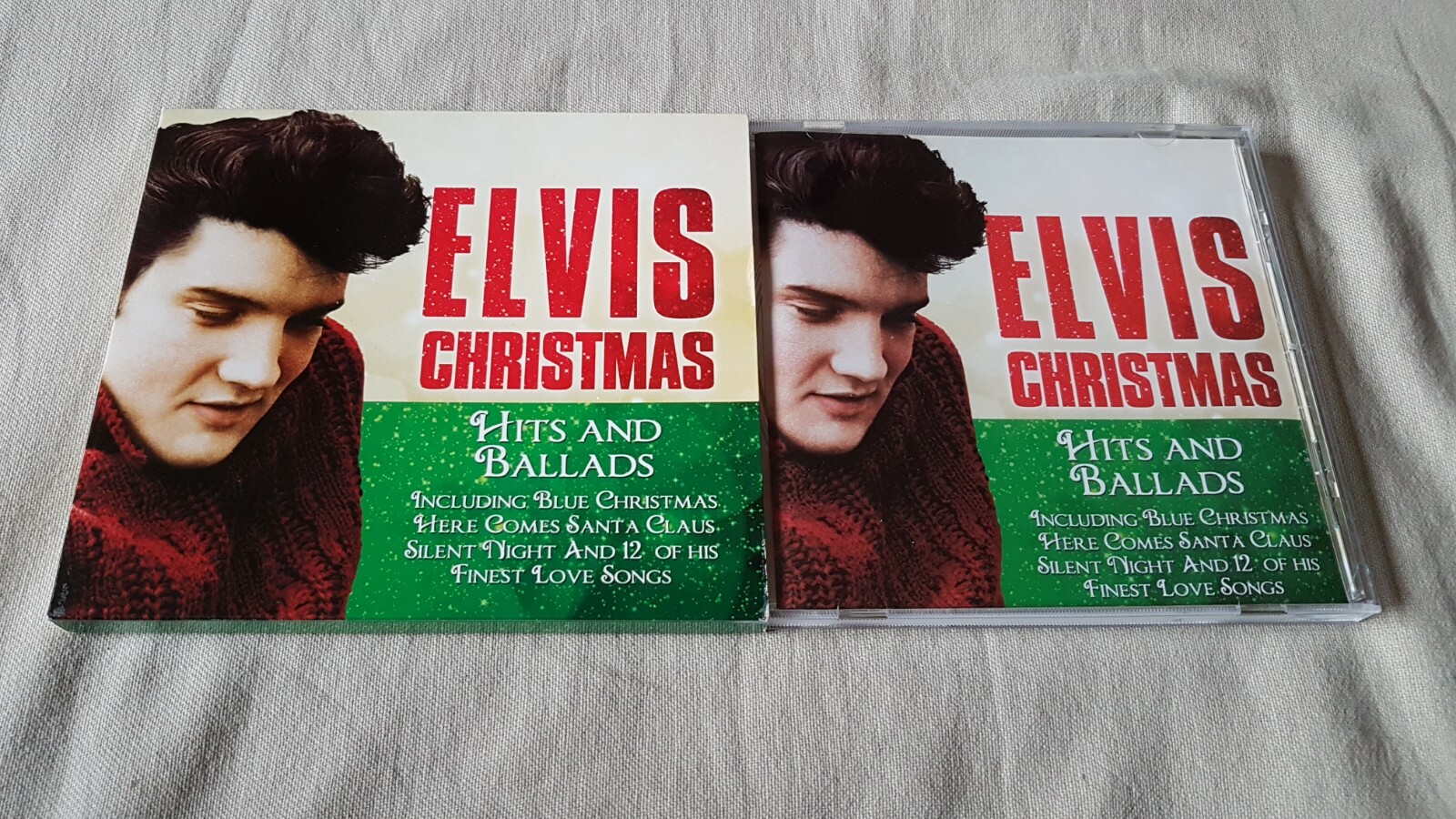 ELVIS PRESLEY ELVIS CHRISTMAS HITS AND BALLADS CD IN SLIPCASE ROCK N ROLL