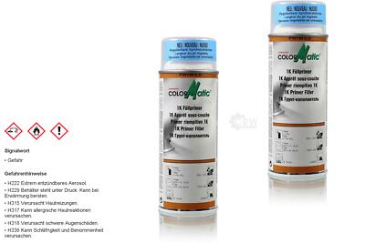 2x Colormatic Professional 40 400ml CM HG1 Füllprimer Grundierung weiß 