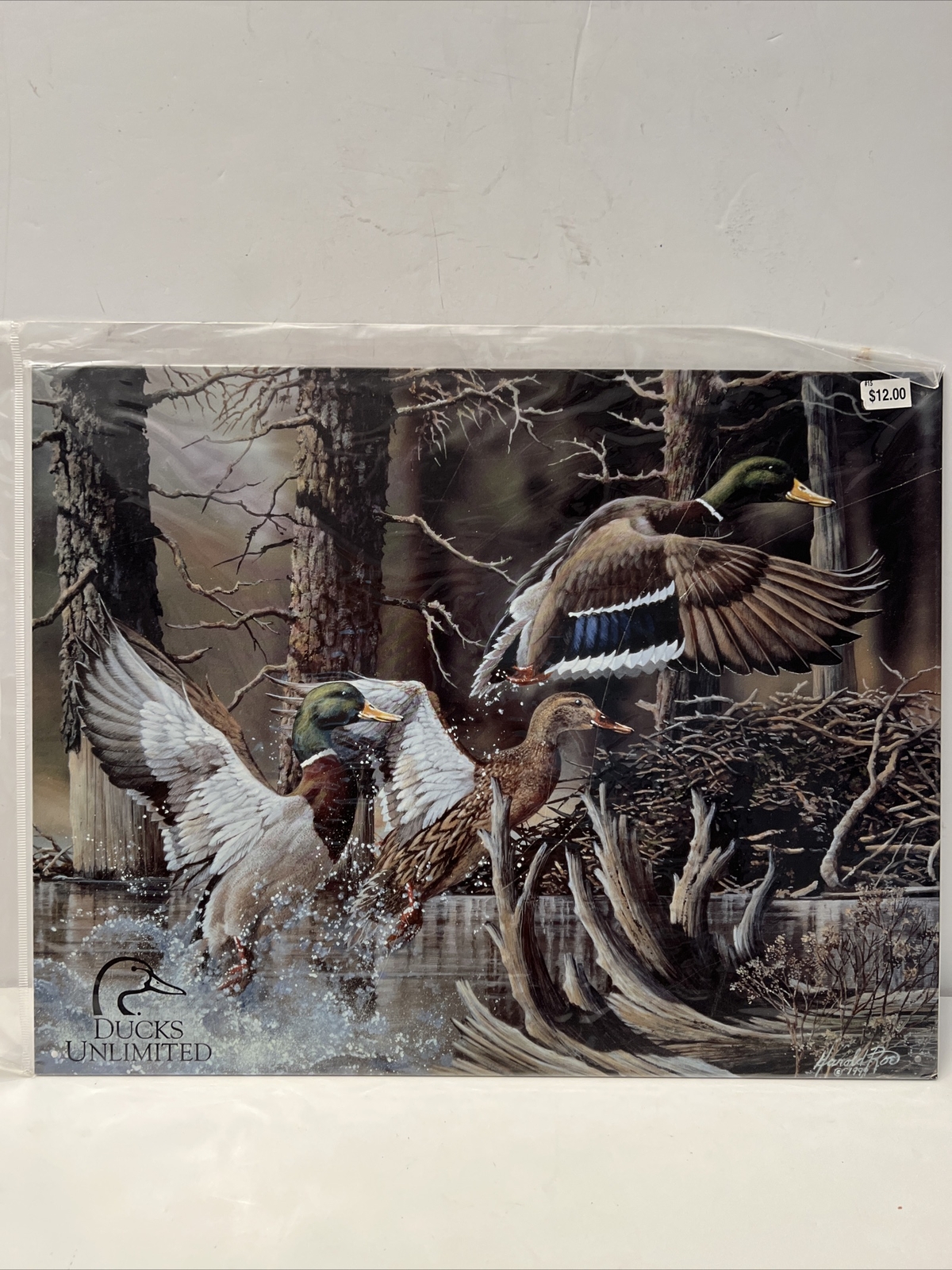 Vintage Ducks Unlimited Harold Roe 1999 Tin Metal Sign NEW 16”x 13” | eBay
