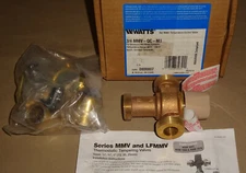 Watts 3/4 MMVQCM1 Temperature Control Valve 3/4" Mixing 3/4 MMV-QC-M1 NEW