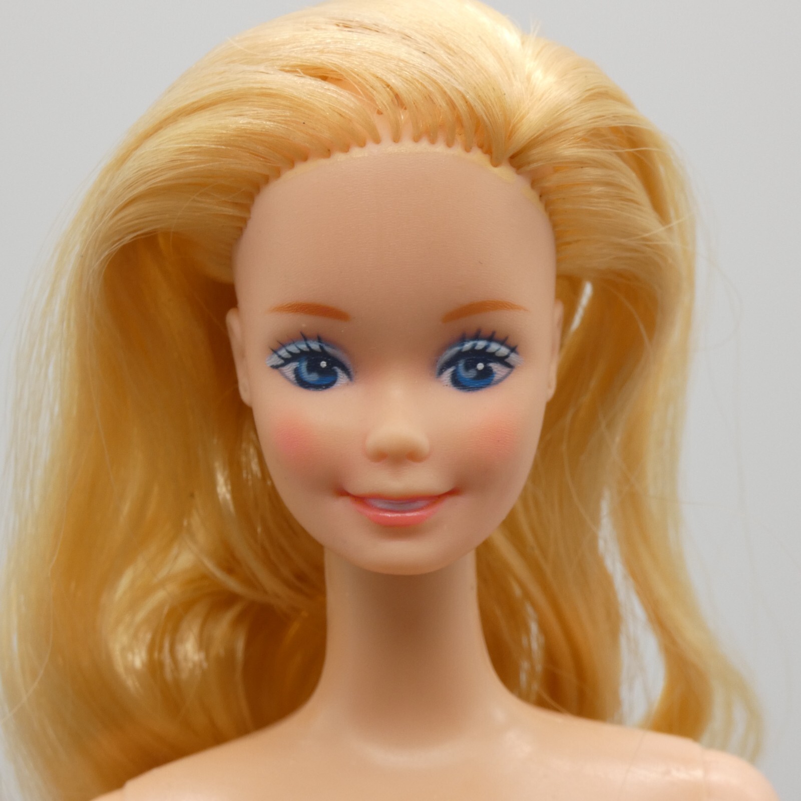 Barbie Fashion Jeans Doll 1982 Blonde Nude SuperStar Face 5315 Light