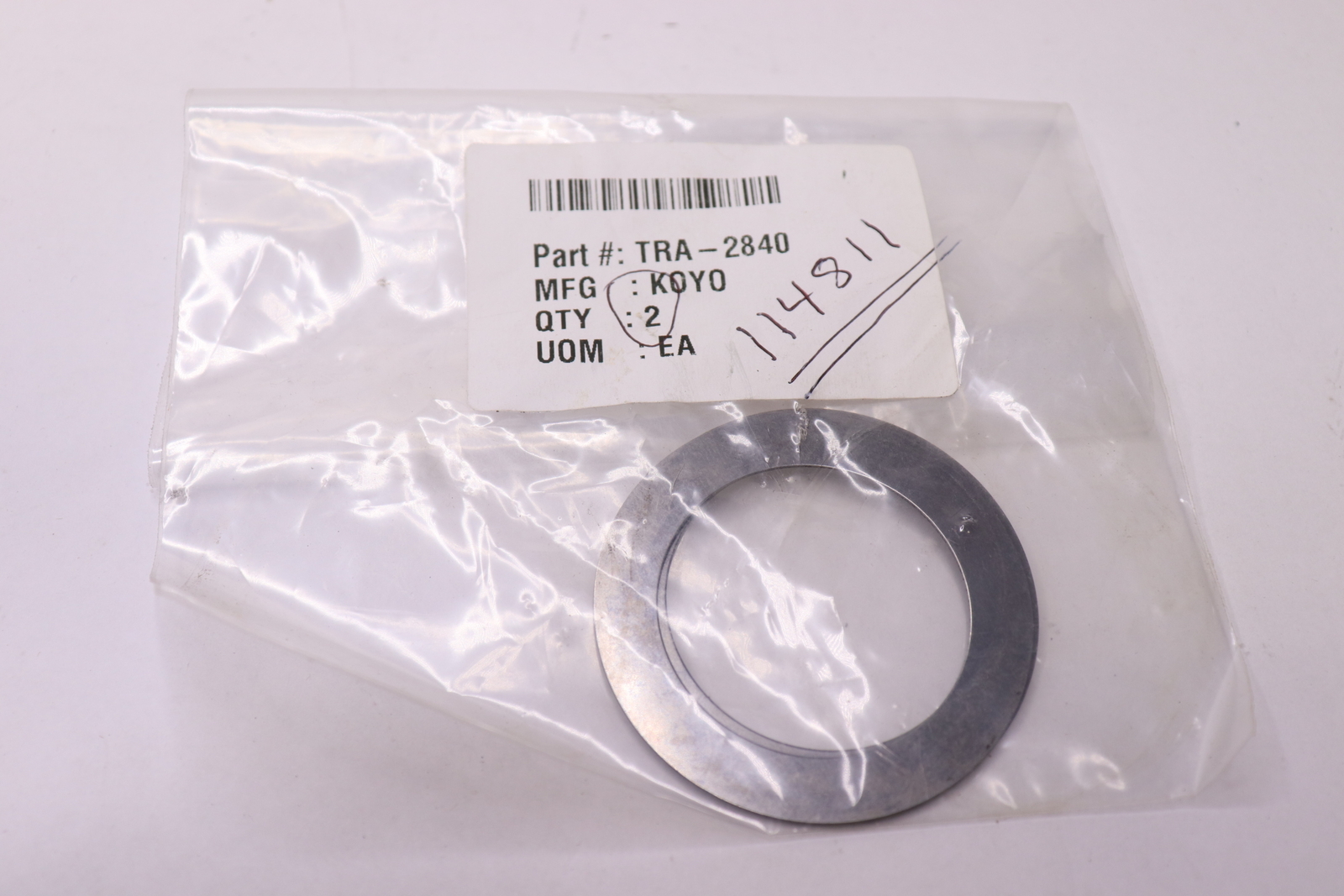 (2Pk) ) Koyo Thrust Roller Bearing Washer TR Type 3/4'' ID 21/2'' OD