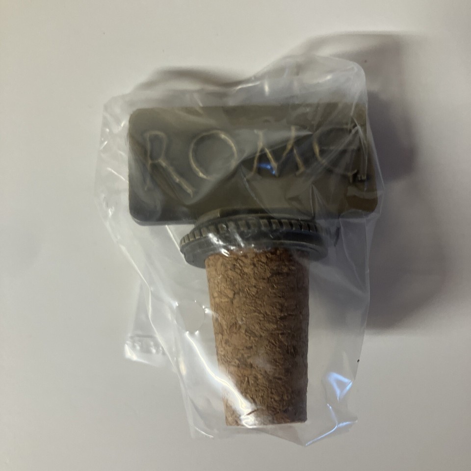 HBO Series ROME Wine Bottle Stopper Metal Cork Collectible DVD Bonus