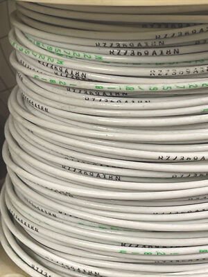 18 AWG hi temp wire 260* C mil 22759/ 8-18 white 100 foot