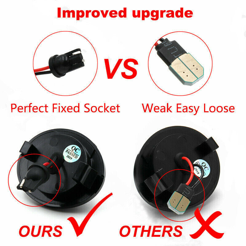 1Pair LED Rear License Plate Light For Ford F-150 Ranger Raptor Explorer 9-SMD E - Foto 8