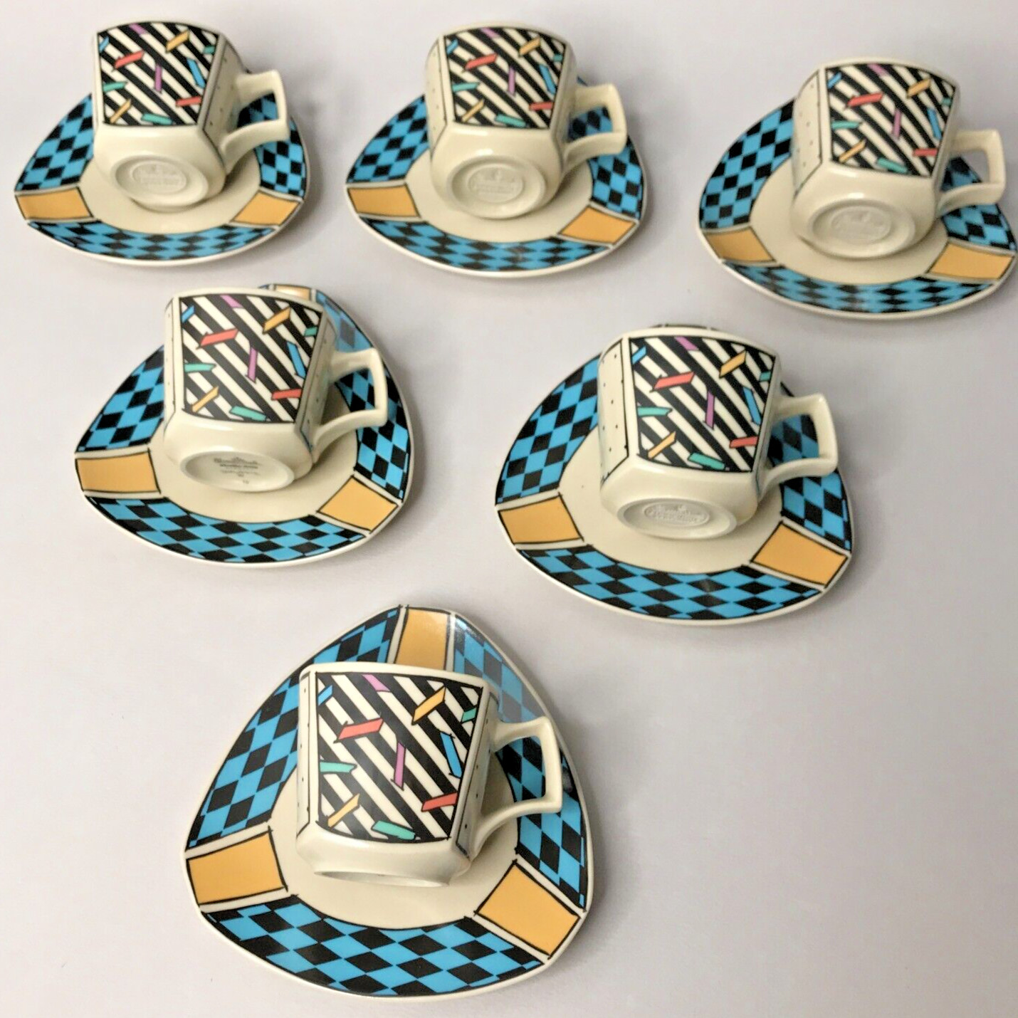 Servicio Café Nuevo Firmado HAFNER Rosenthal Vajilla Vintage Antigua 1