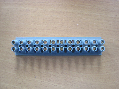 CLIPSAL 4936/15 STRIP CONNECTORS 12 TERMINAL DOUBLE 15A 500VAC X 10 PIECES