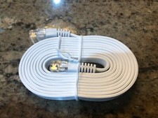 Sonos LAN Cable - OEM Flat Ethernet Cable (Wh...