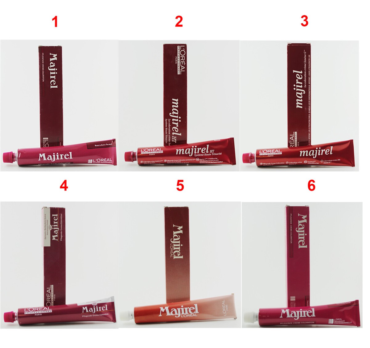L'Oréal Professionnel Majirel 4.26 – Mittelbraun Mit Irisierendem Rotton, 50 Ml, Dauerhafte Coloration