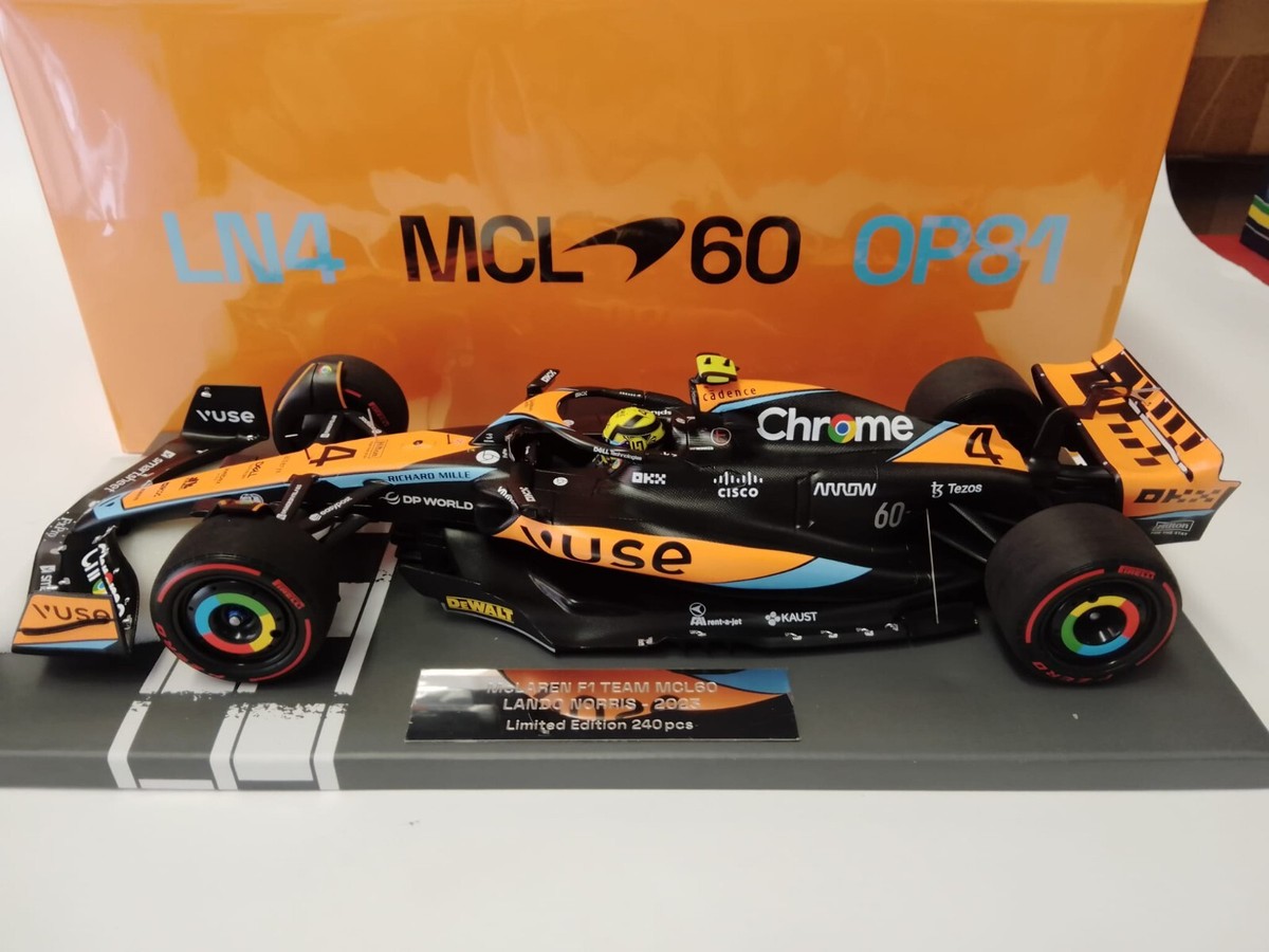 Minichamps F1 McLaren MCL60 #4 Lando Norris 2023 1/18 | eBay