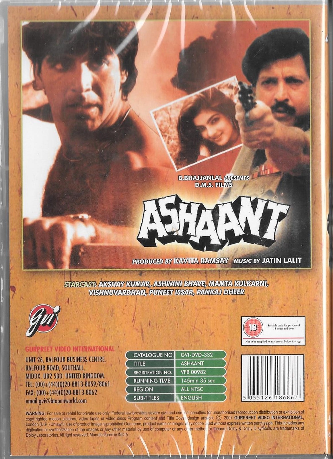 watch ashaant movie online free