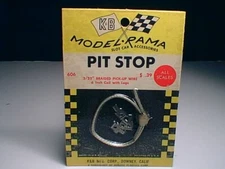 1/24 K&B #606 3/32" slot car braided pick-up wire + 4 lugs NEW OLD STOCK VINTAGE