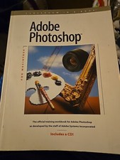 Vintage Adobe Photoshop Macintosh Book Includes CD, 1993, Classroom In A Book
