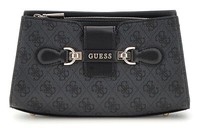 Guess Nolana Crossbody Top Zip UmhäNgetasche Tasche Coal Logo Dunkelgrau